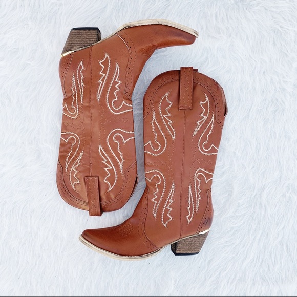 NWOT VERY VOLATILE Raspy Western Cowboy Boots 10 - Picture 7 of 14